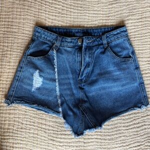Denim Mini Skort